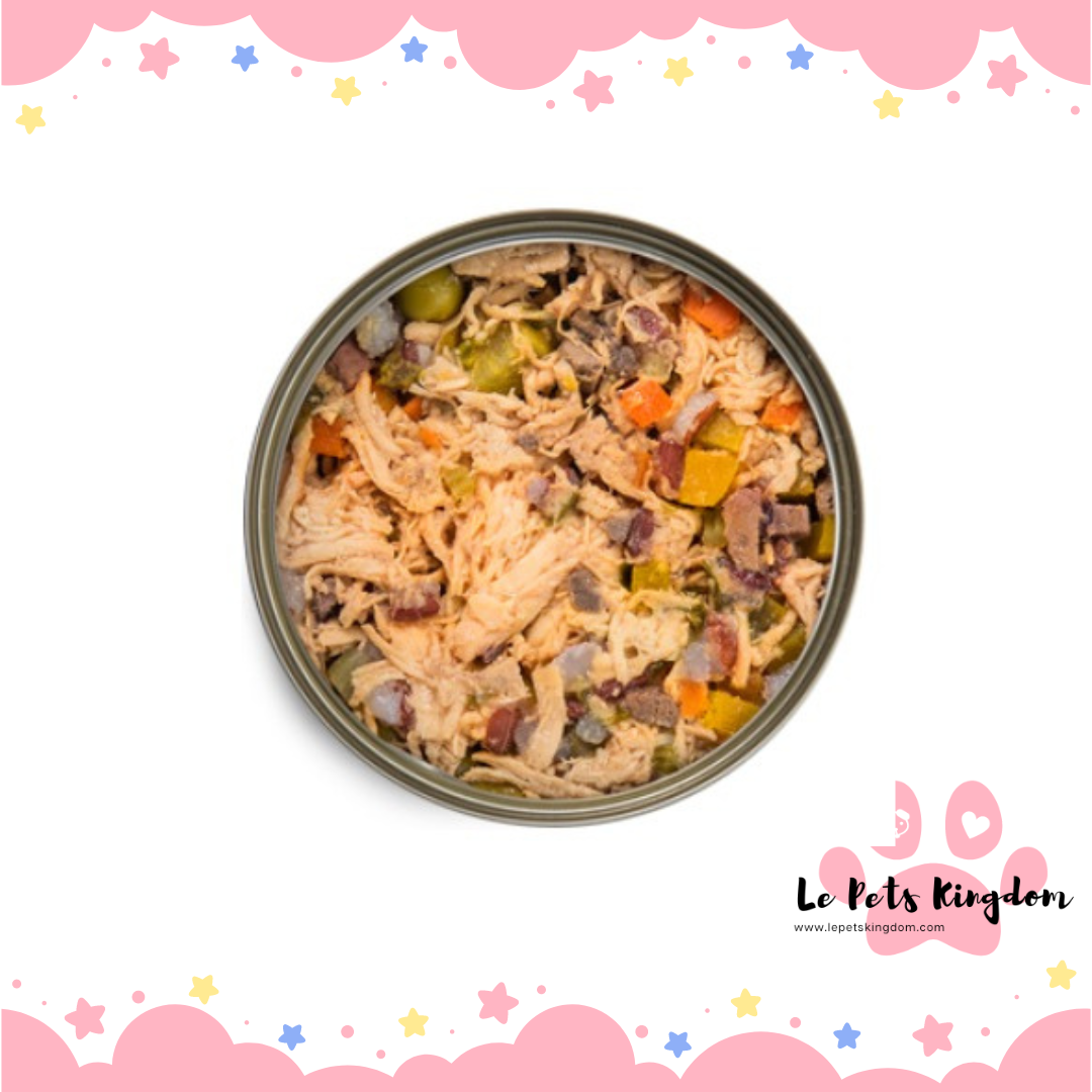 Kakato Chicken, Beef Liver And Vegetables Canned Food For Cat & Dog 170g