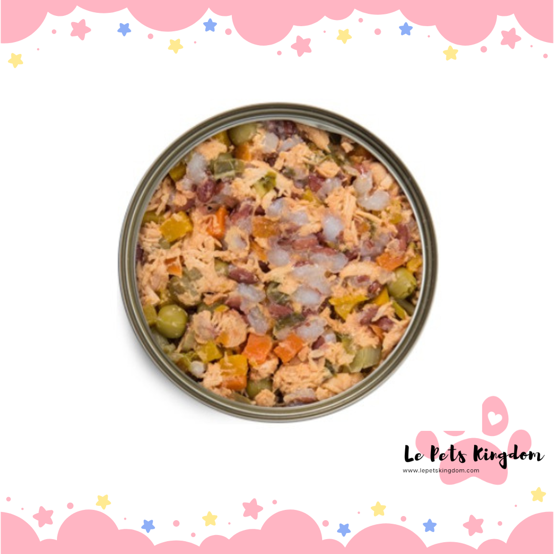 Kakato Chicken, Salmon And Vegetables Canned Food For Cat & Dog 170g