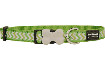 RedDingo - Bucklebone Reflective Ziggy Dog Collar 25mm