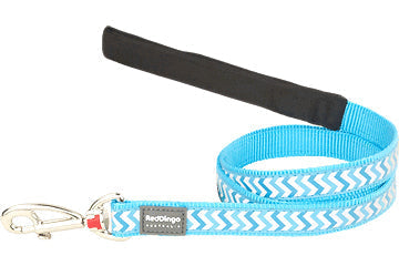 RedDingo - Reflective Ziggy Fixed Length Dog Lead 20mm
