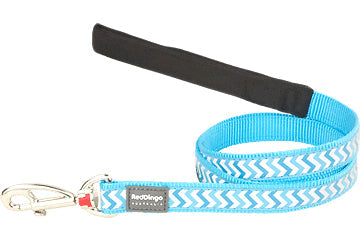 RedDingo - Reflective Ziggy Fixed Length Dog Lead 15mm