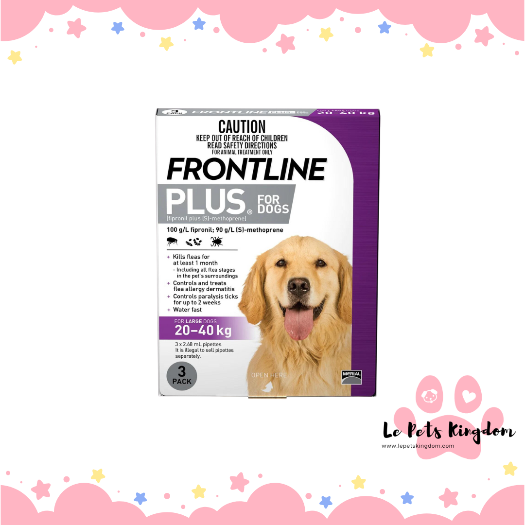 Frontline Plus For Large Dogs 20-40kg