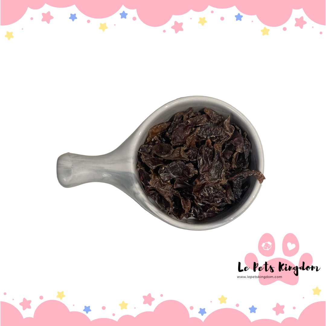 Homemade Dehydrated Chicken Gizzard Treats