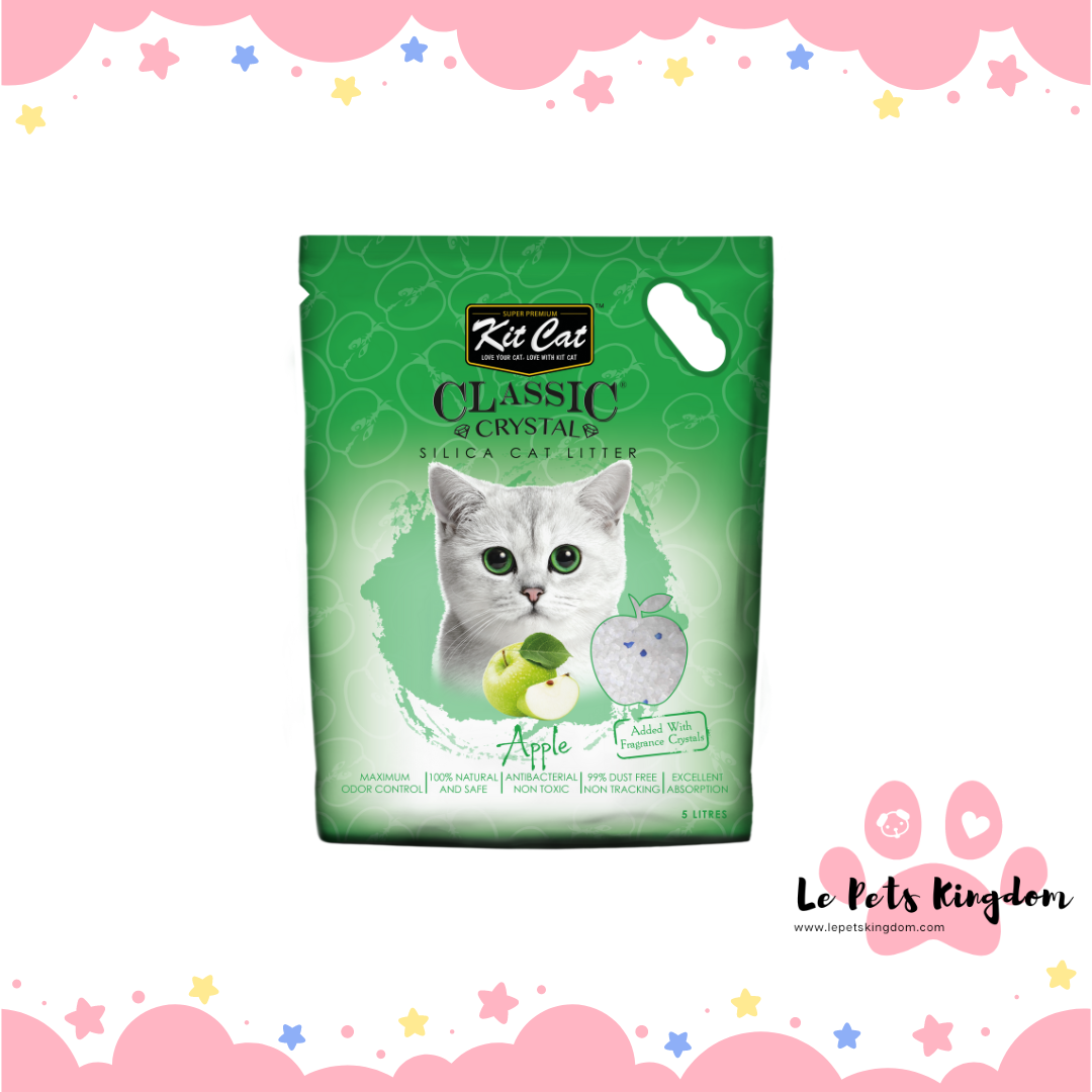 Kit Cat Classic Crystal Apple Cat Litter 5L