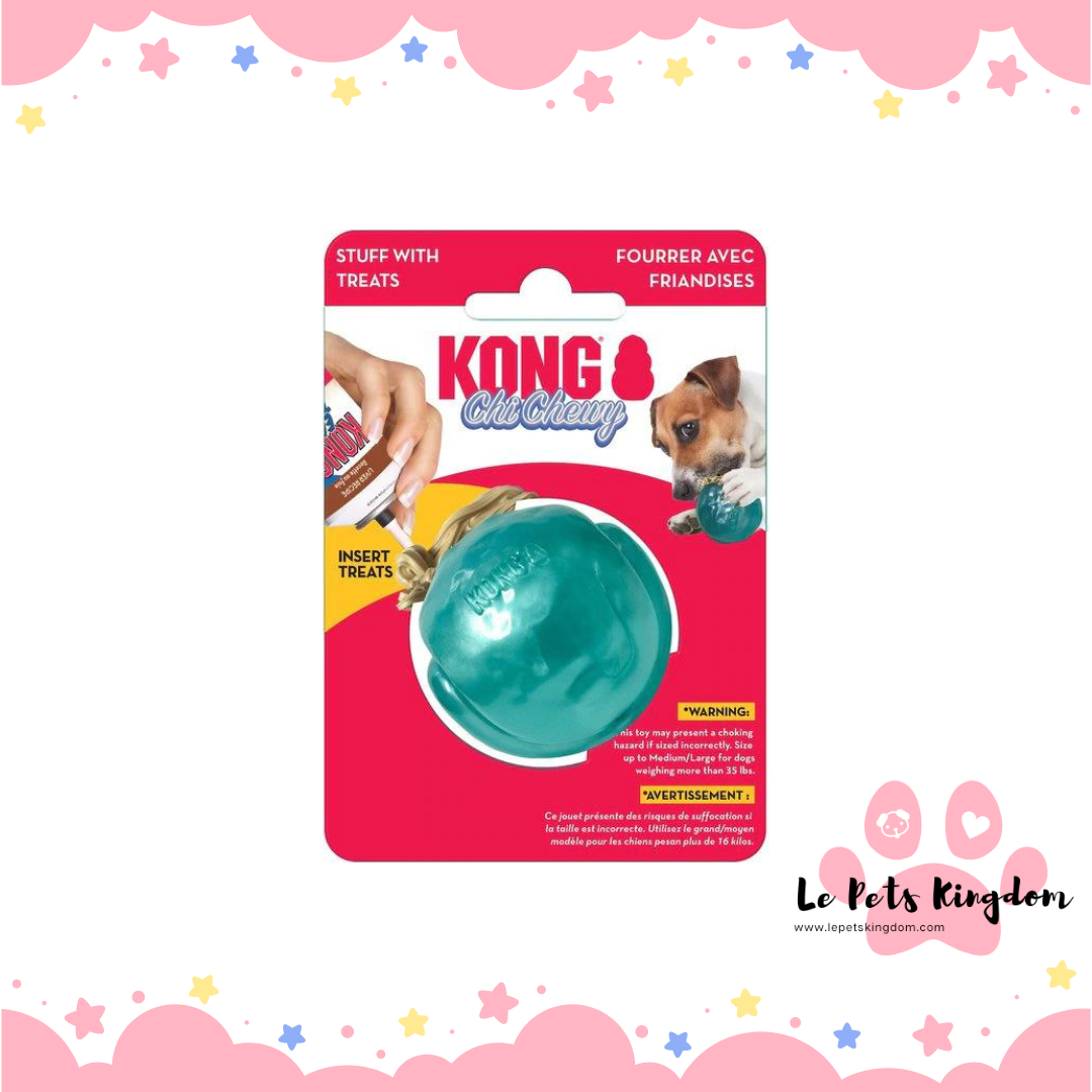 KONG ChiChewy Ball Dog Toy