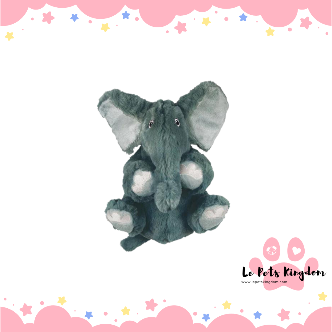 KONG Comfort Kiddos Elephant Plush Dog Toy