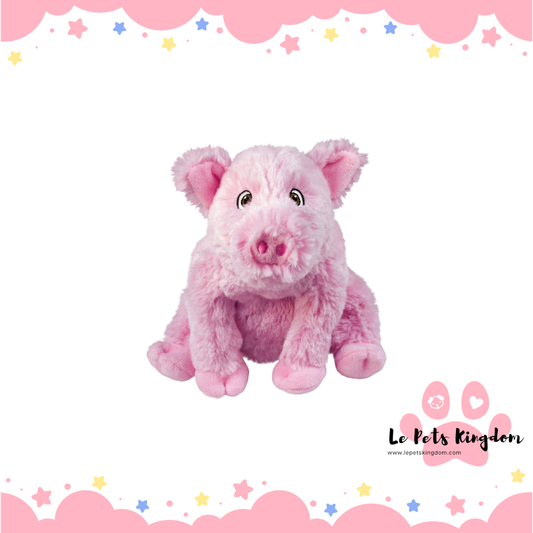 KONG Comfort Kiddos Pig Plush Dog Toy