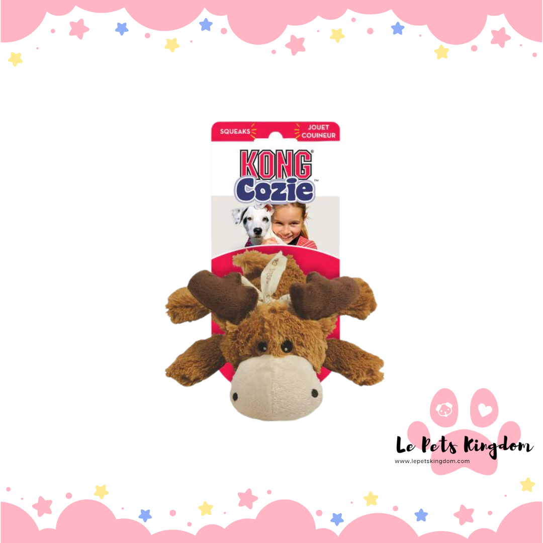 KONG Cozie Marvin Moose Dog Toys