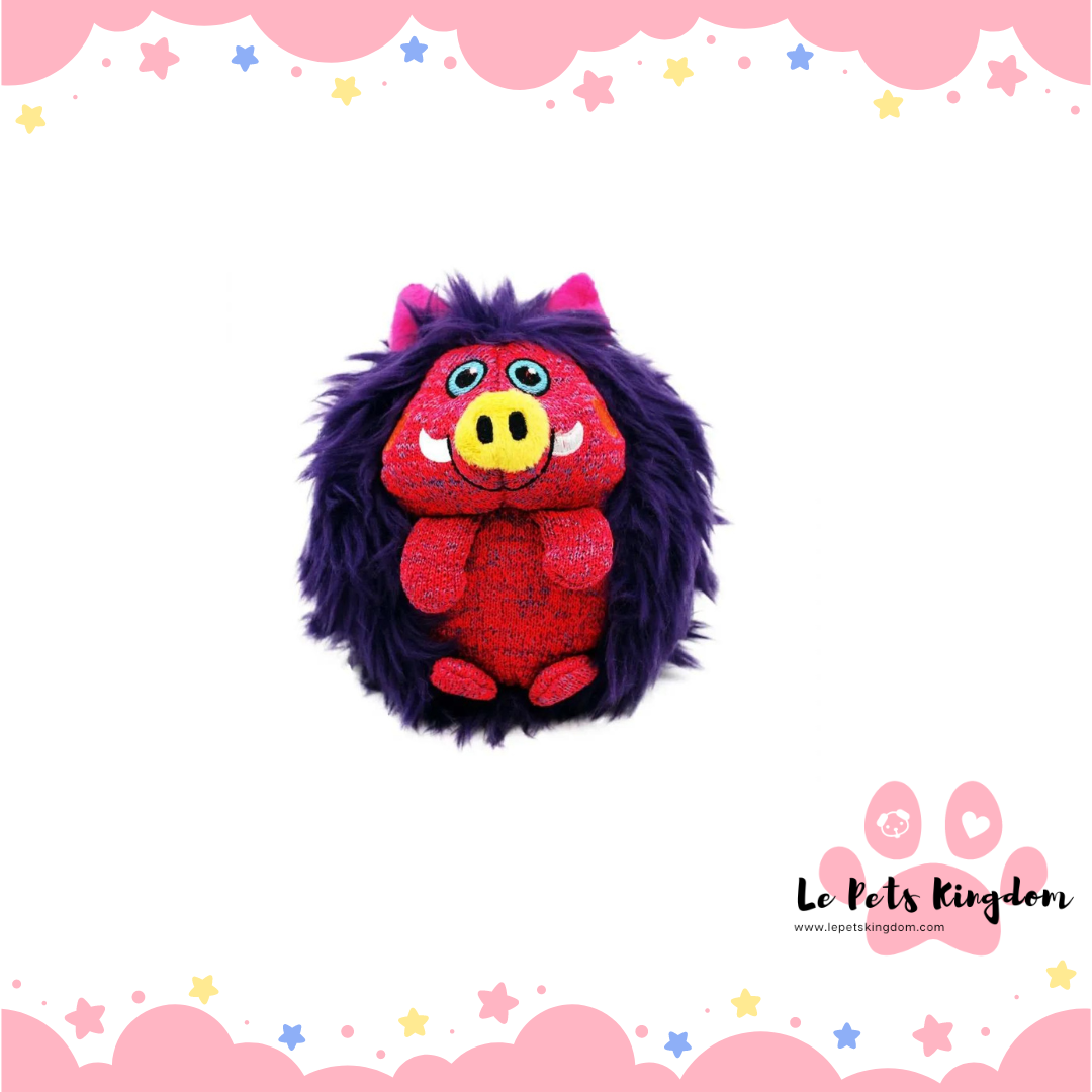 KONG ZigWigz Plush Toy - Warthog