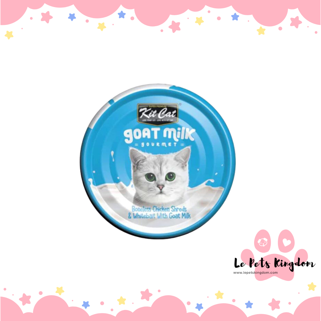 Kit Cat Goat Milk Gourmet Chicken & Whitebait 70g