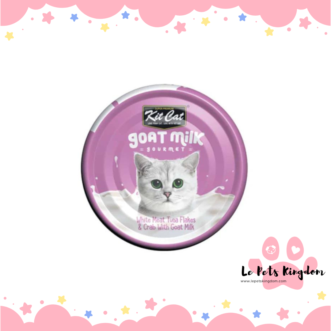 Kit Cat Goat Milk Gourmet Tuna & Crab 70g