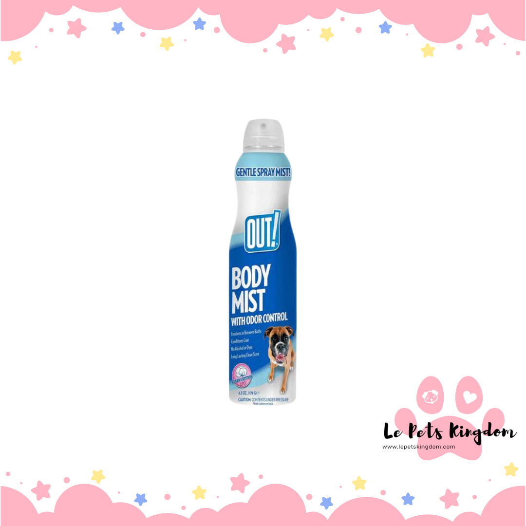 OUT! Clean Cotton Body Mist 178ml
