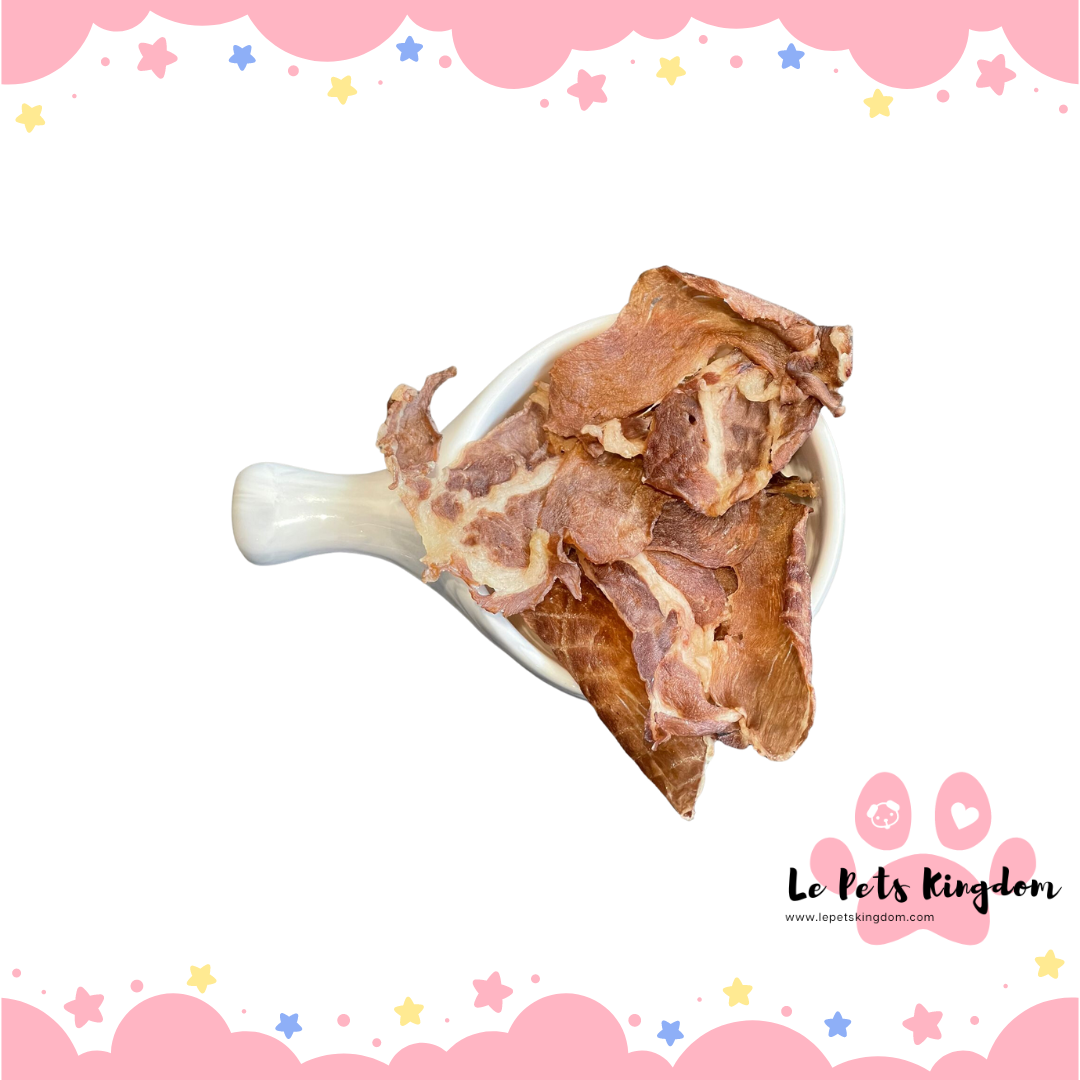 Homemade Dehydrated Pork Fillet Treats