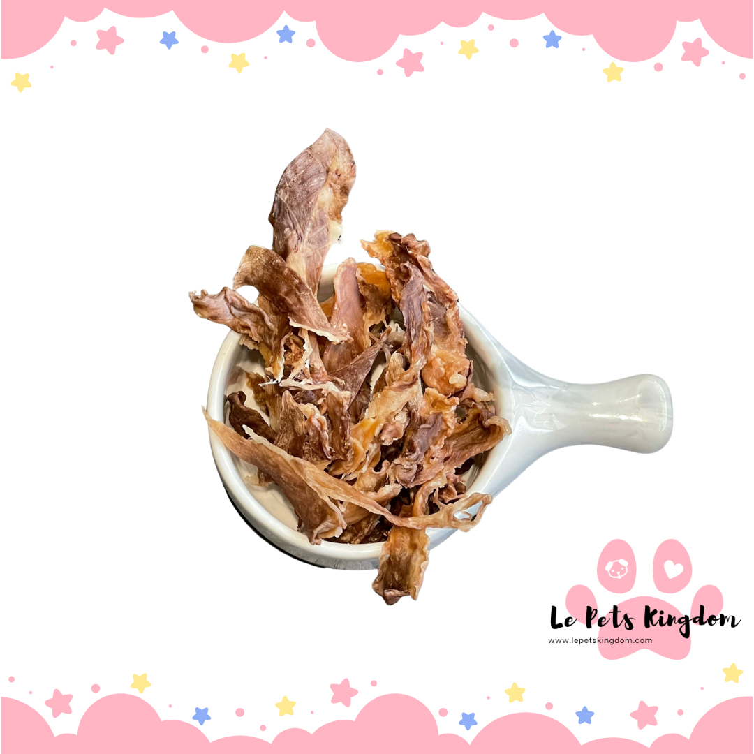 Homemade Dehydrated Pork Strip Treats