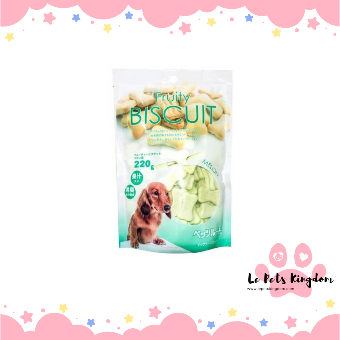 Petz Route Fruity Melon Biscuits 220g
