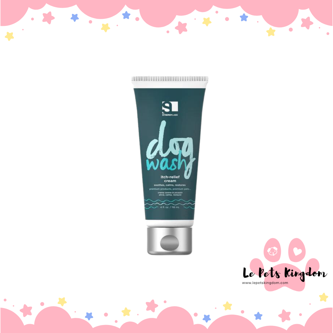 SynergyLab Dog Wash Itch Relief Cream 4oz