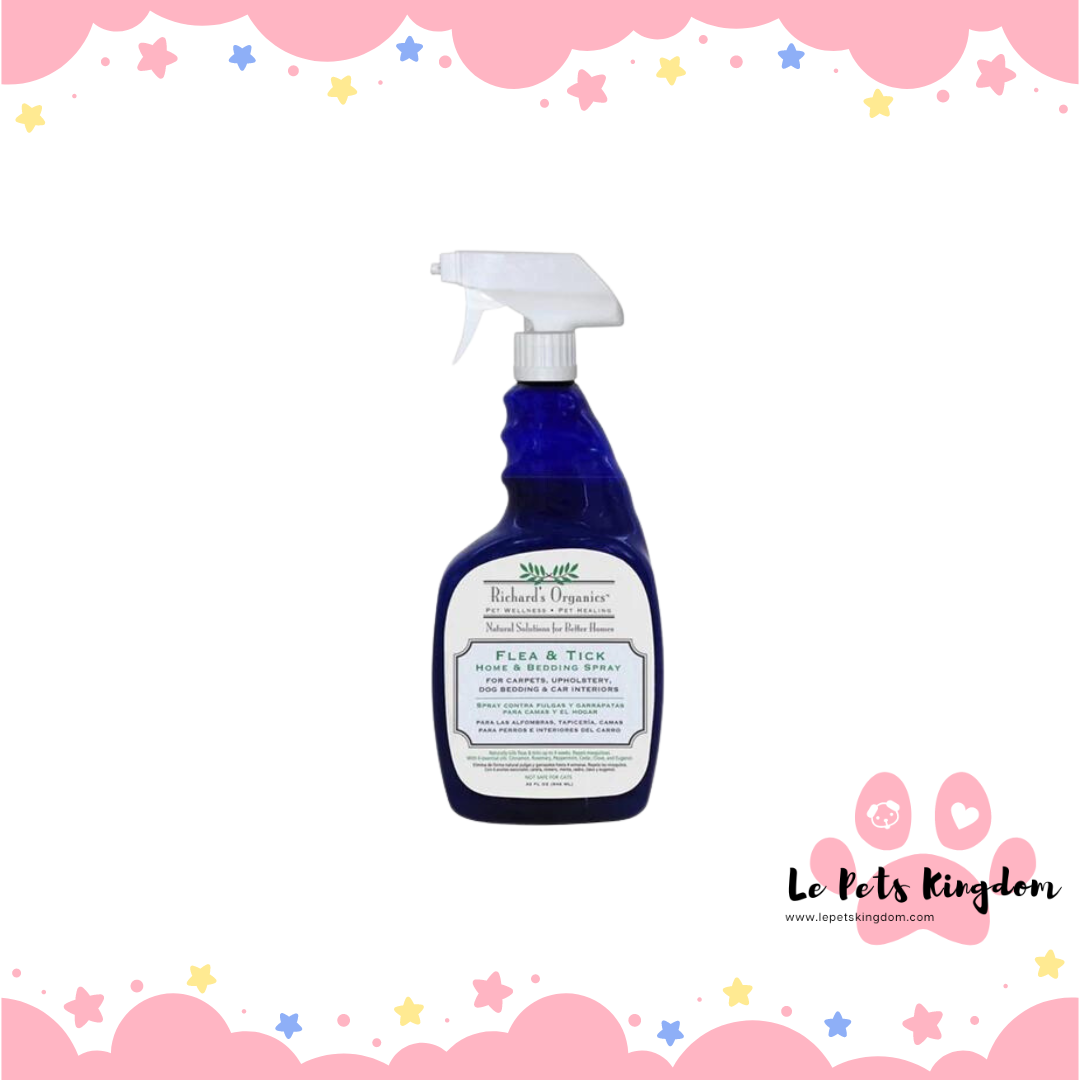 SynergyLab Richard's Organic Flea & Tick For Home and Bedding 32oz