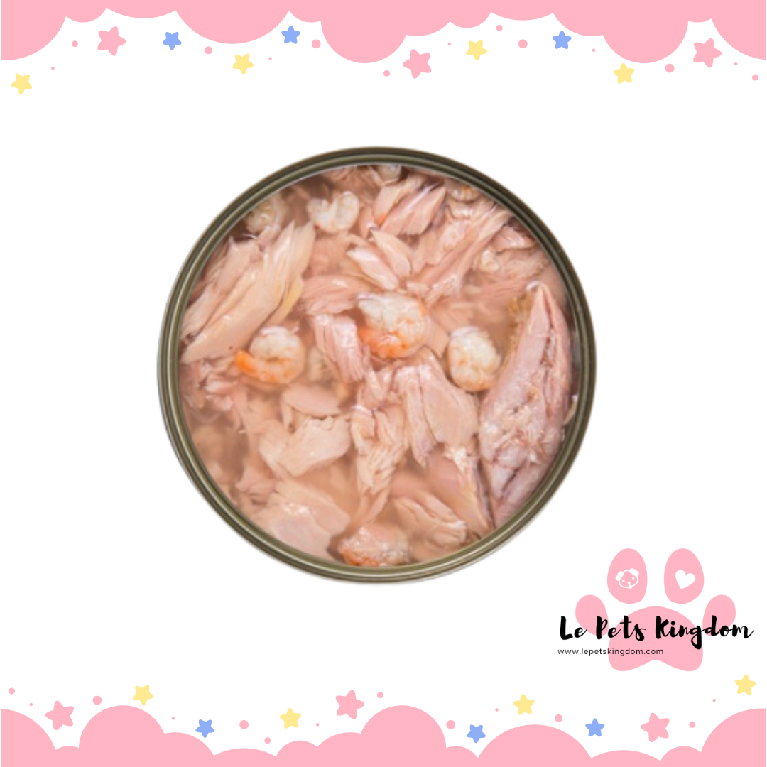 Kakato Tuna And Prawn Canned Food For Cat & Dog Food