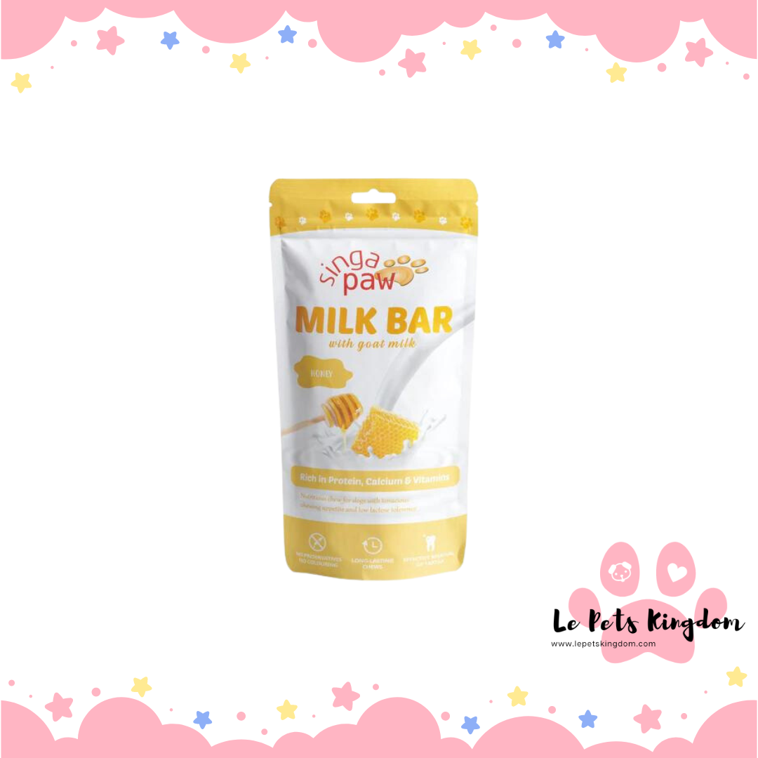 Sing-A-Paw Milk Bar with Goat Milk ( Honey )
