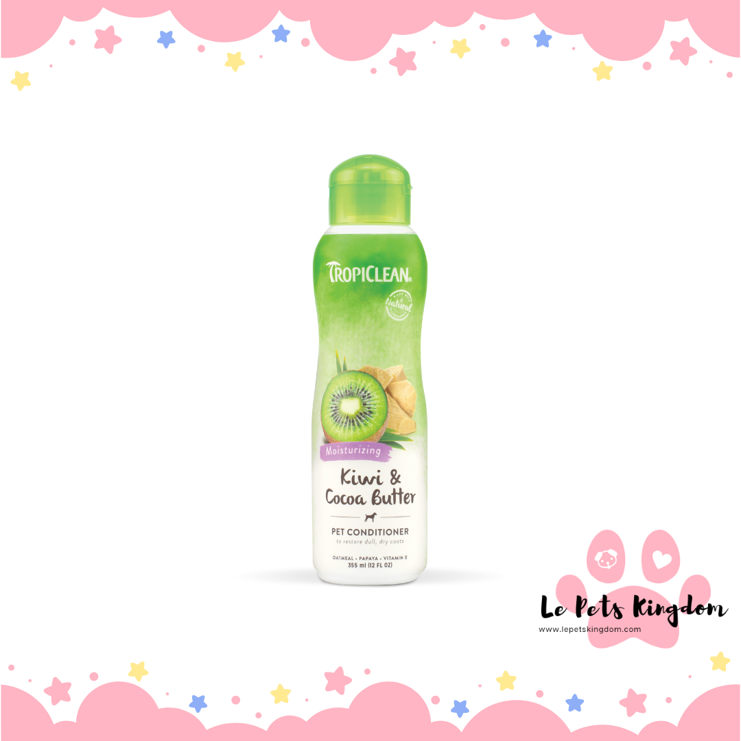Tropiclean Moisturising Kiwi & Cocoa Butter Pet Conditioner