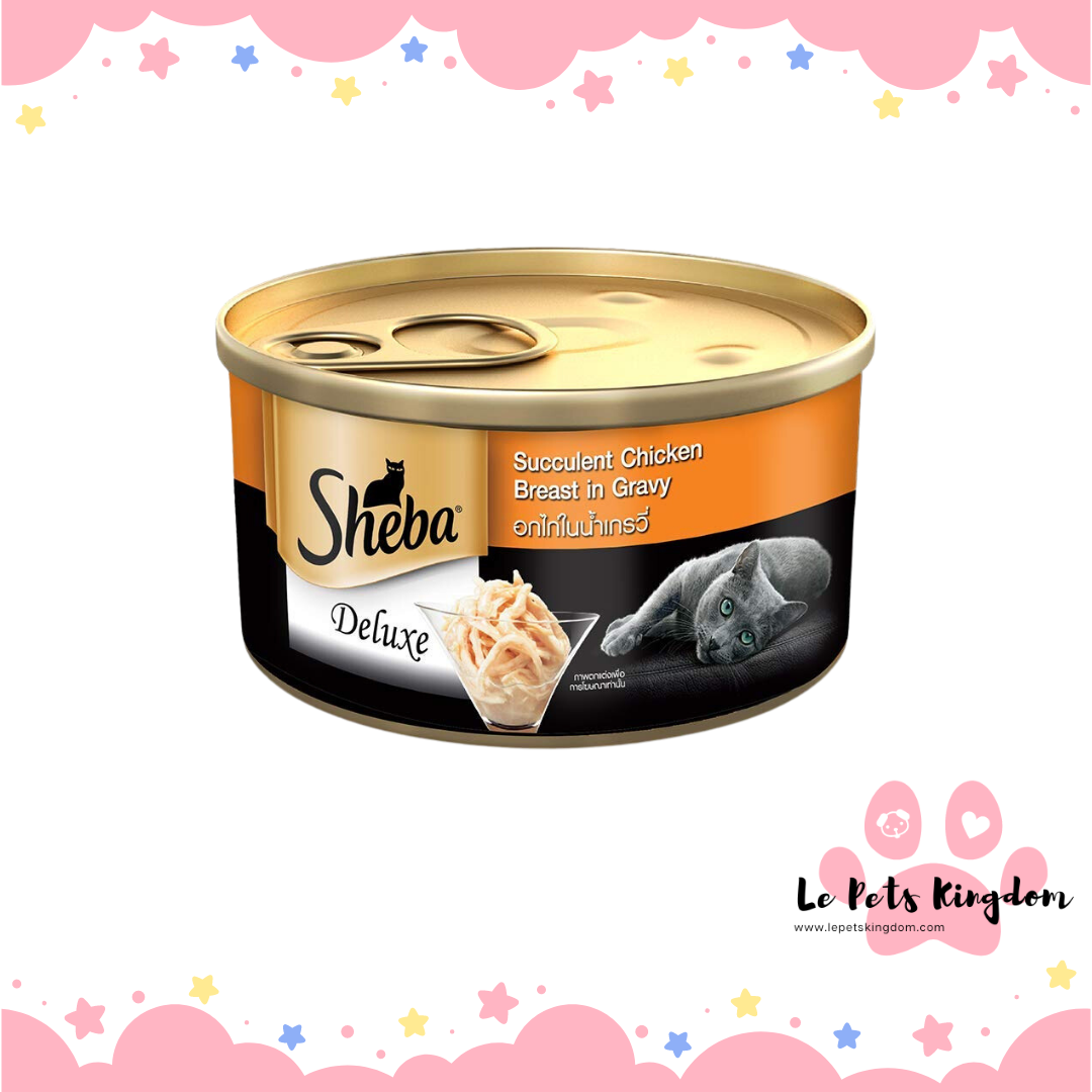 Sheba Succulent Chicken Breast Canned Cat Food 85g