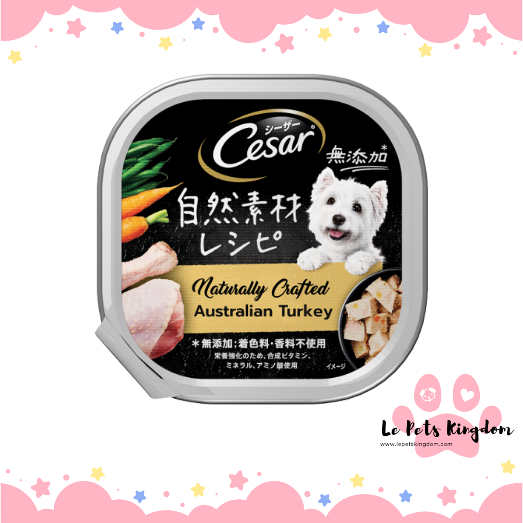 Cesar Naturally Crafted Australian Turkey Dog Wet Food 85g