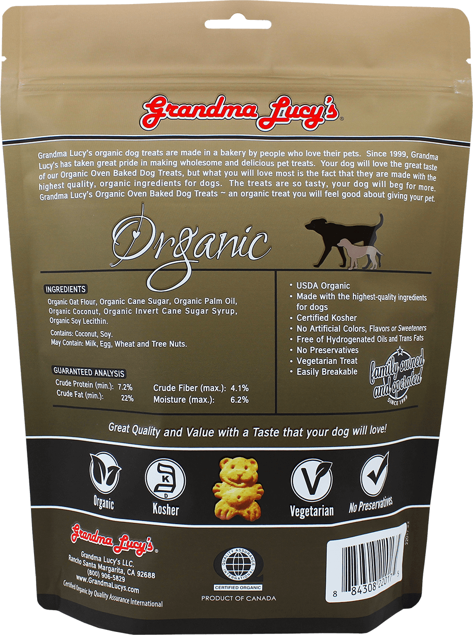 Grandma Lucy's Organic Baked Treats - Coconut Recipe