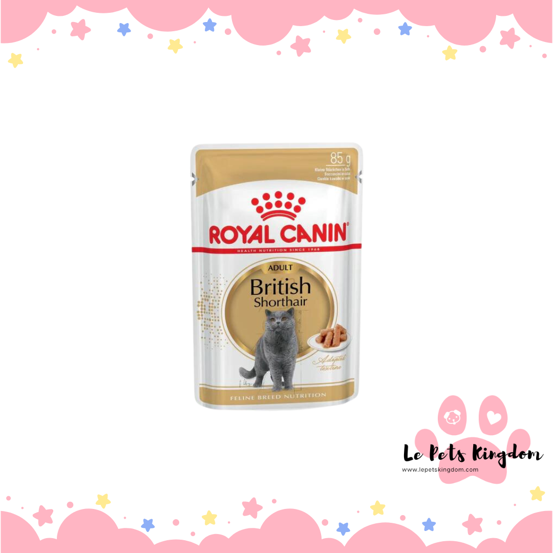 Royal Canin Feline British Shorthair Adult Pouch - 85G