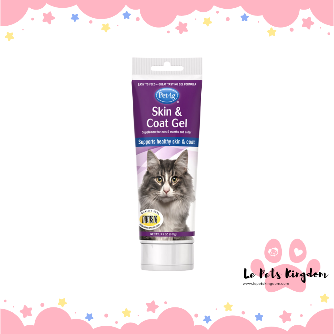 PetAg Cat Skin & Coat Gel 3.5oz (100g)
