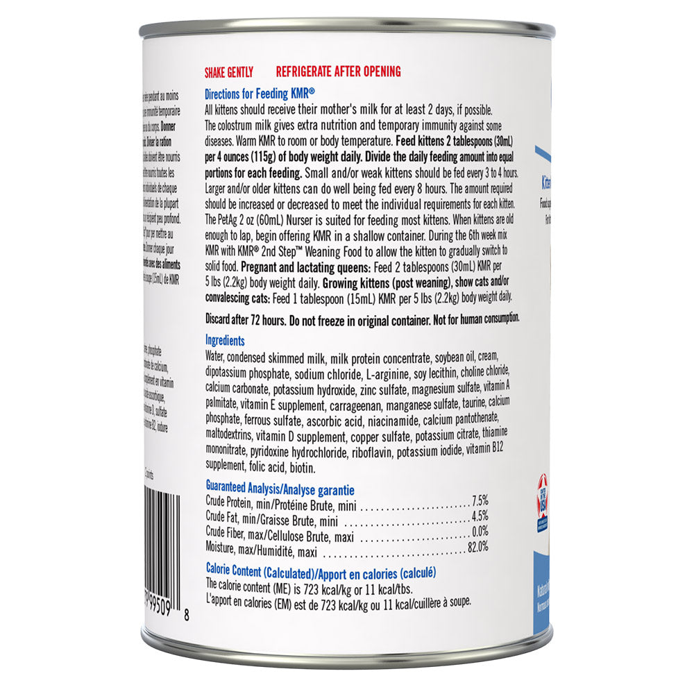 PetAg KMR Kitten Milk Replacer Liquid 11oz