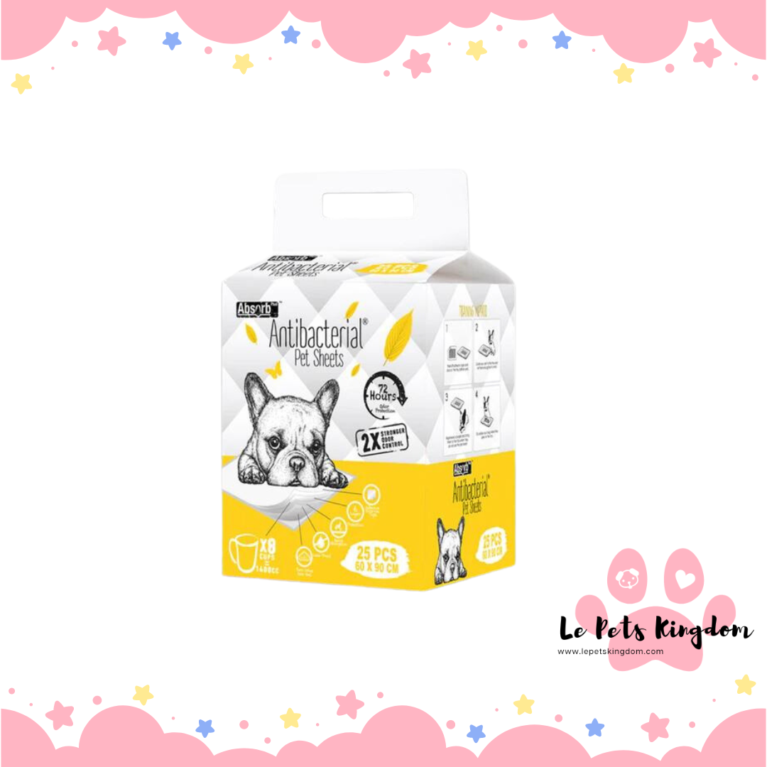 Absorb Plus Antibacterial Pet Sheets