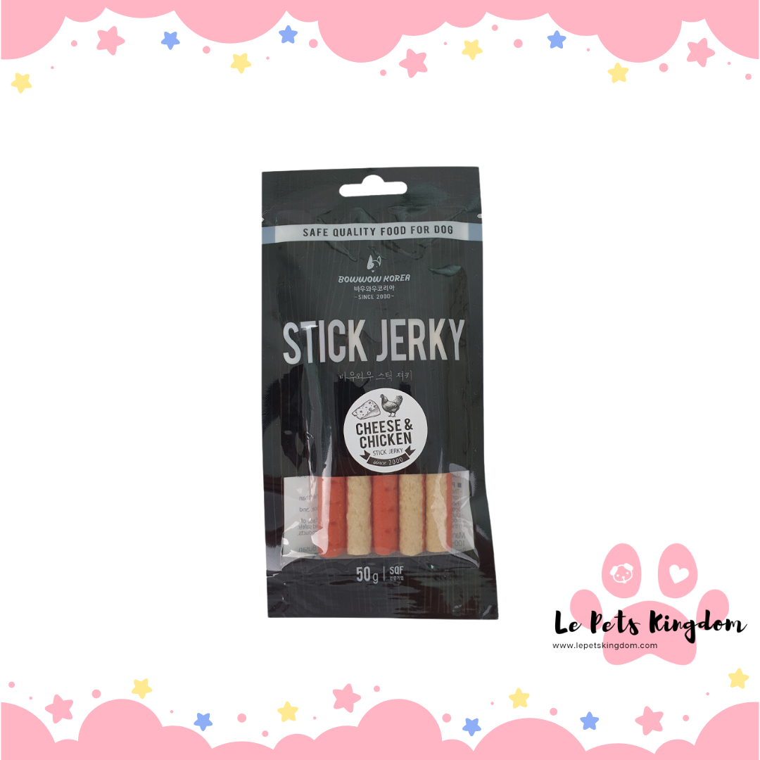 Bow Wow Cheese & Chicken Stick Jerky
