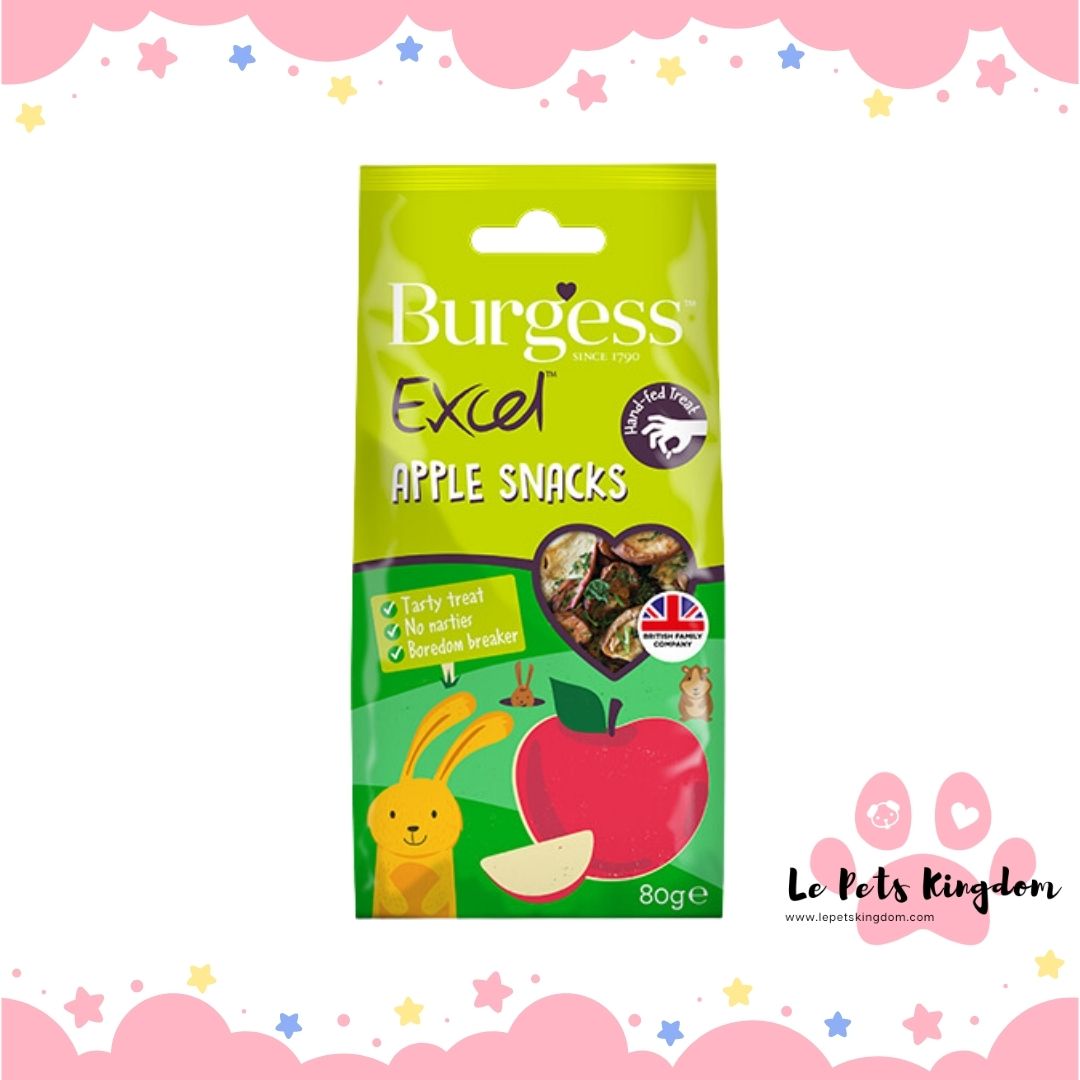 Burgess Excel Nature Apple Snacks 80g