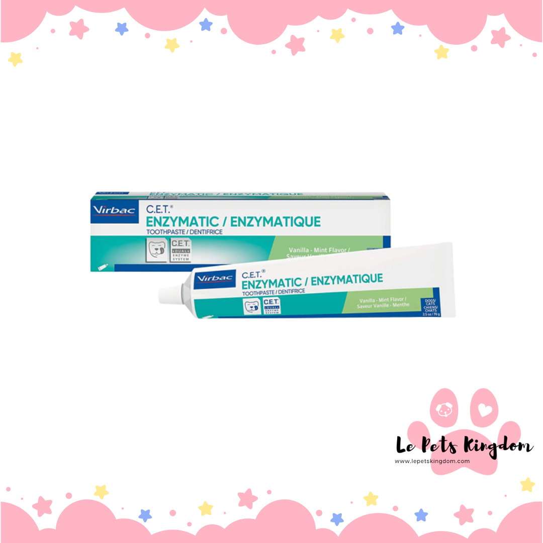 Virbac C.E.T. Enzymatic Toothpaste Vanilla Mint 70g