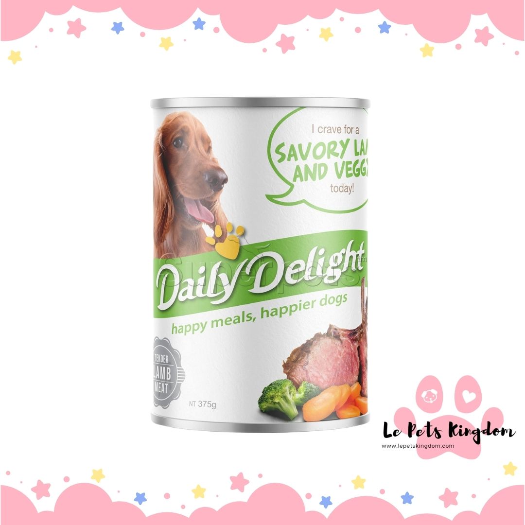 Daily Delight Dog - Savory Lamb & Veggy 375g