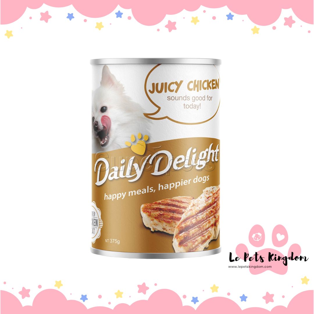 Daily Delight Dog - Juicy Chicken 375g