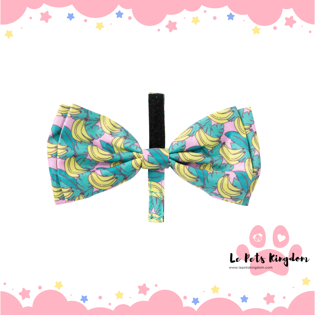 FuzzYard Bowtie For Cats & Dogs (Bananarama)