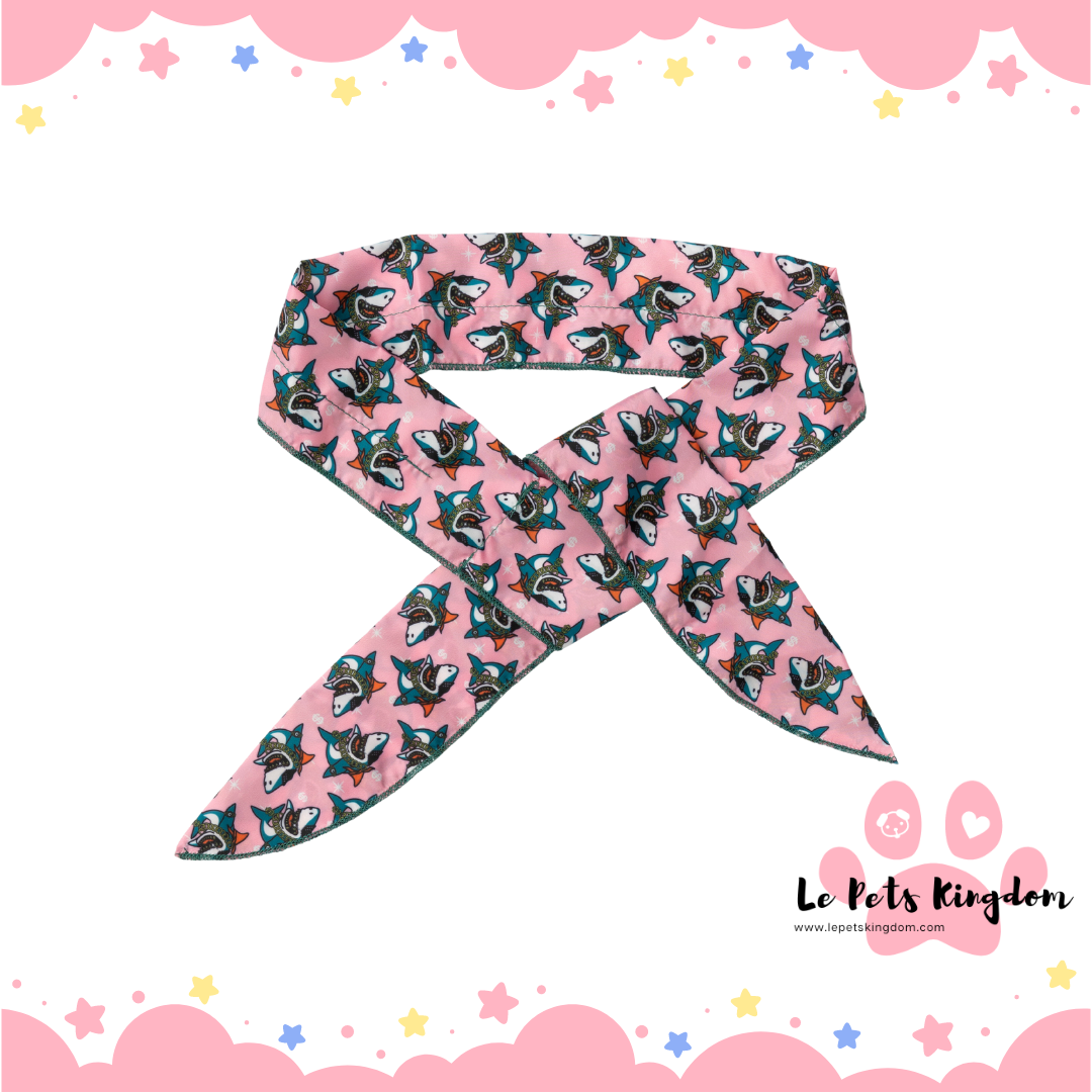 FuzzYard Cooling Bandana For Cats & Dogs (LL Cool Jaw$)