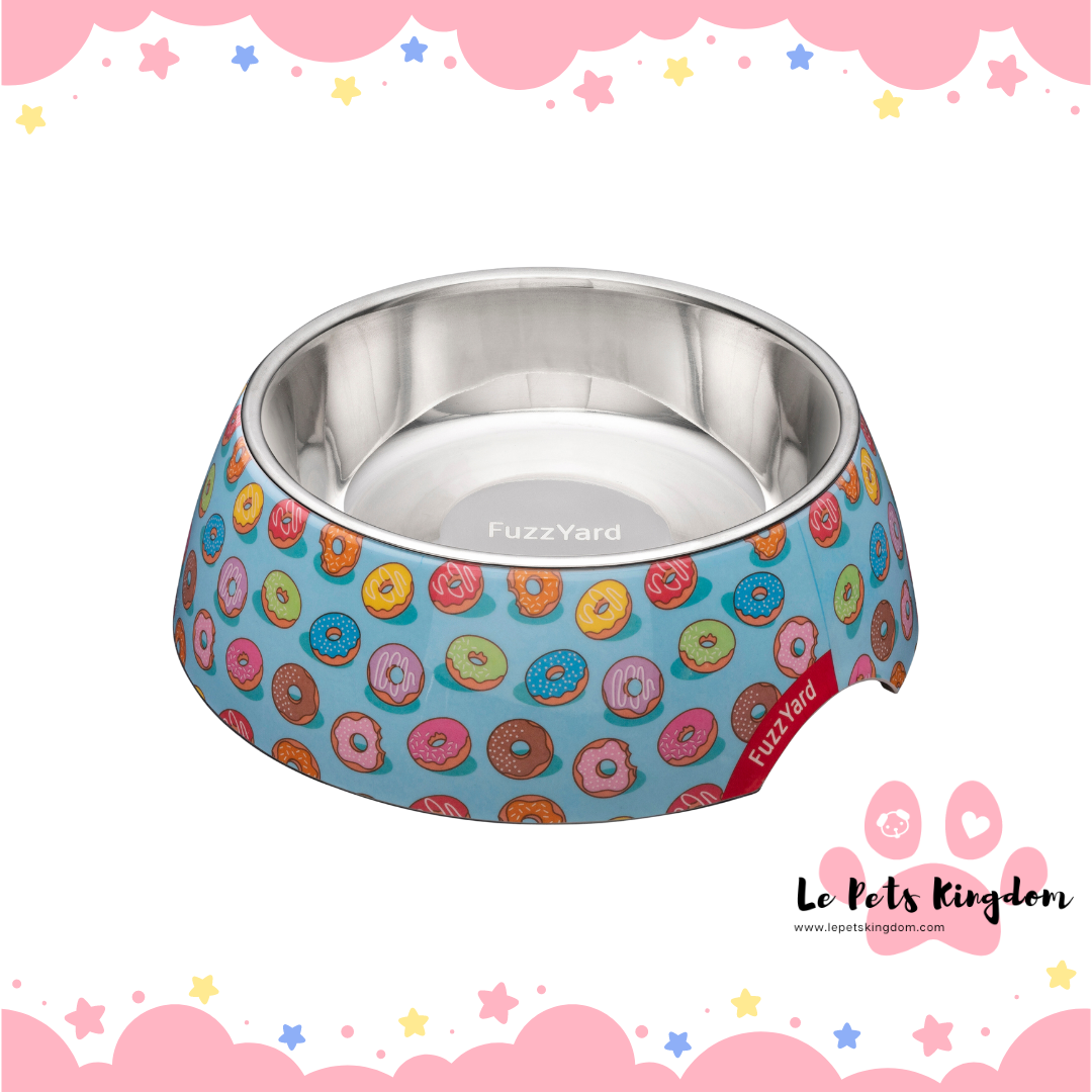 FuzzYard Easy Feeder Dog Bowl (You Drive Me Glazy)