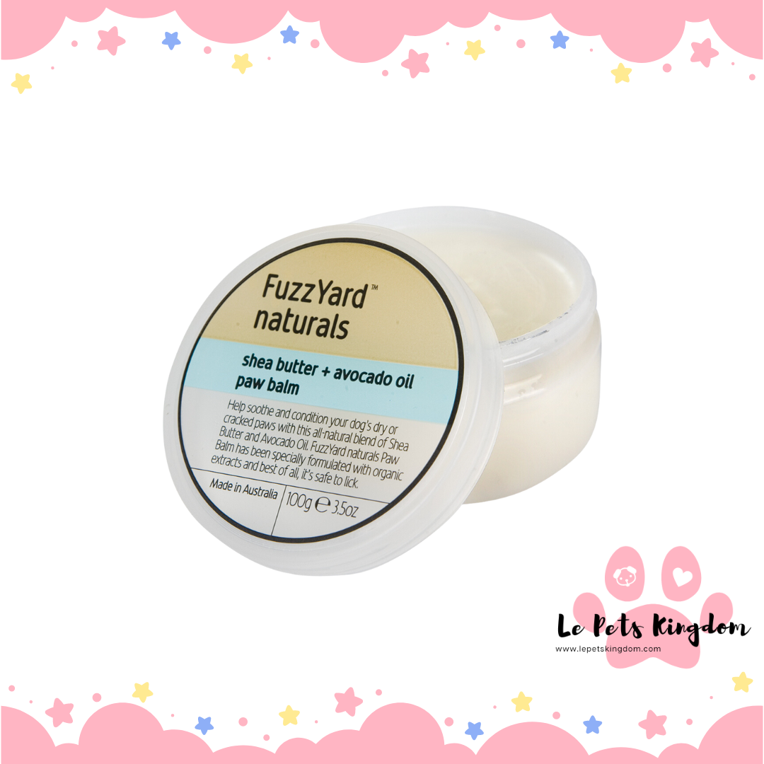 FuzzYard Shea Butter & Avocado Oil Paw Balm For Dogs 100ml