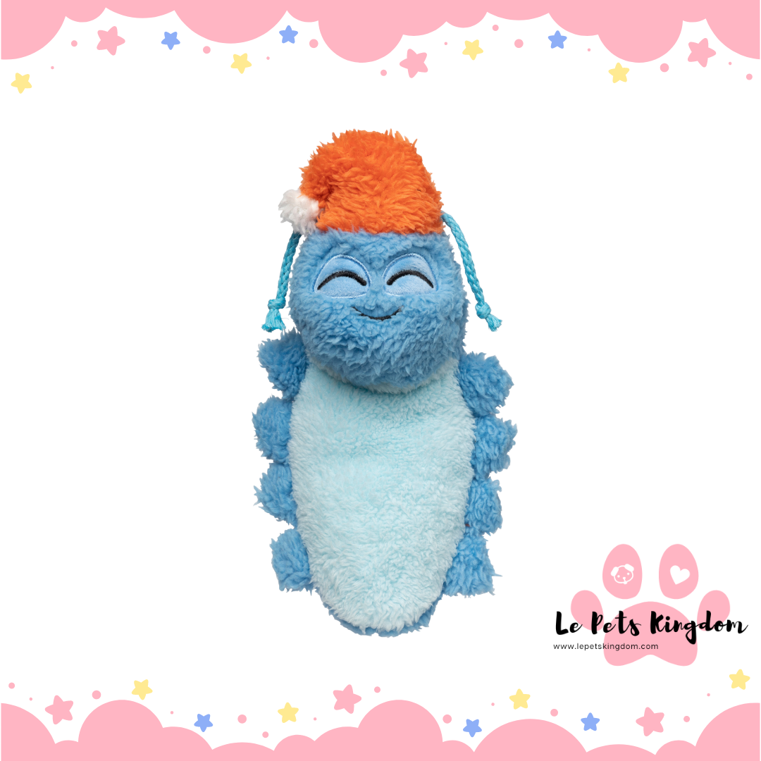 FuzzYard Belly The Bed Bug Dog Toy (Blue)