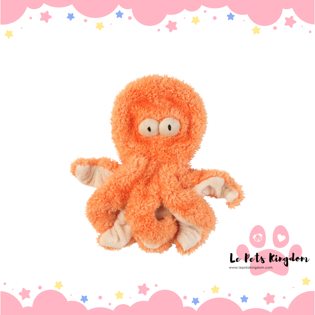 FuzzYard Flat Out Nasties Dog Toy (Sir Legs A Lot The Octopus)