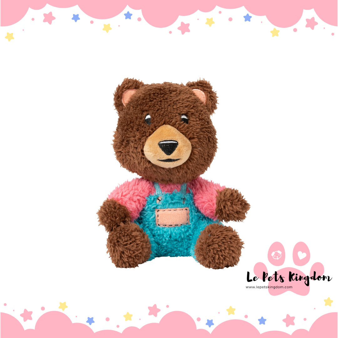 FuzzYard Fuzz Bear Plush Dog Toy