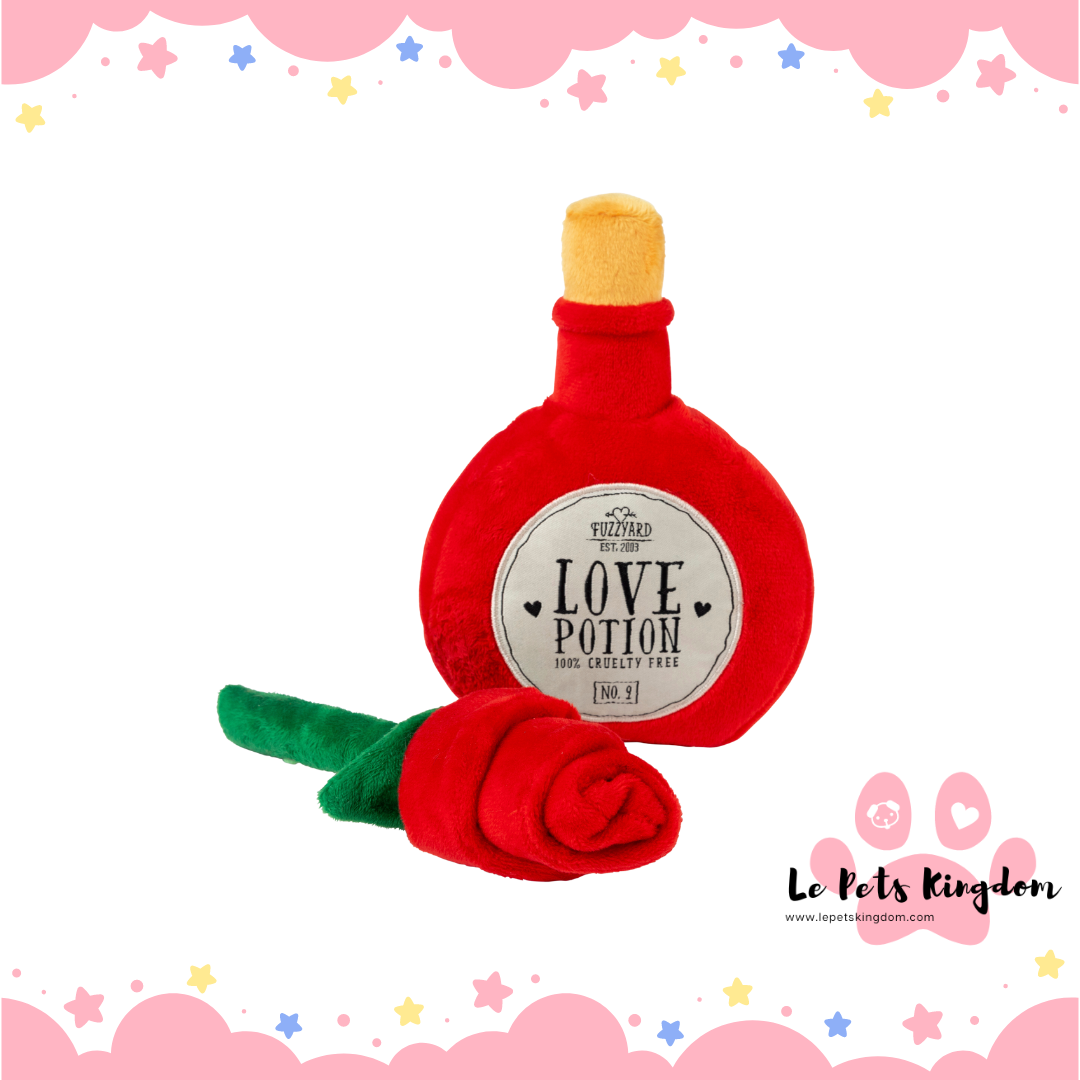 FuzzYard Love Potion Plush Dog Toy