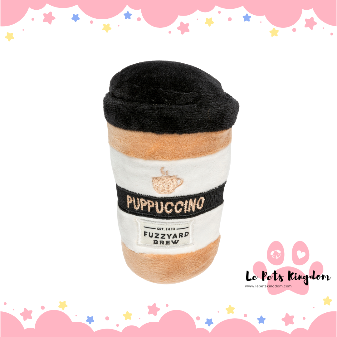 FuzzYard Take Away Coffee Plush Dog Toy