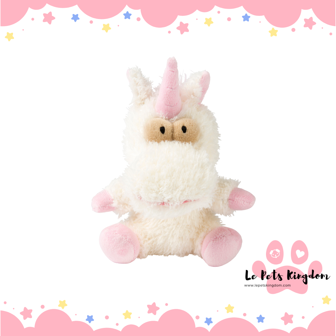 FuzzYard Little Electra The Unicorn Plush Dog Toy