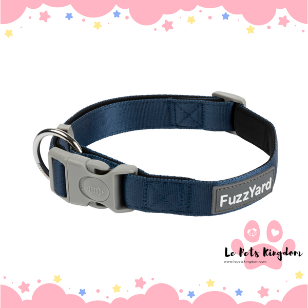 FuzzYard Dog Collar (Marine)