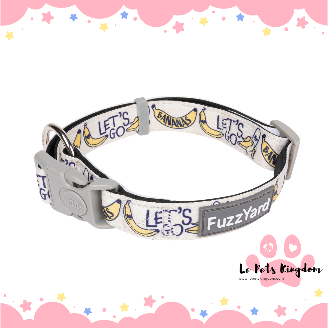 FuzzYard Dog Collar (Go Bananas)