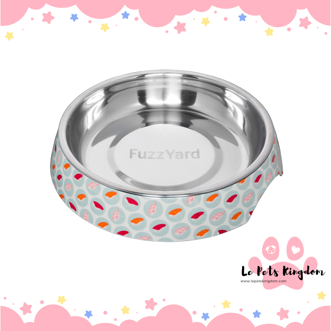 FuzzYard Easy Feeder Cat Bowl 420ml (Sushi Delight)