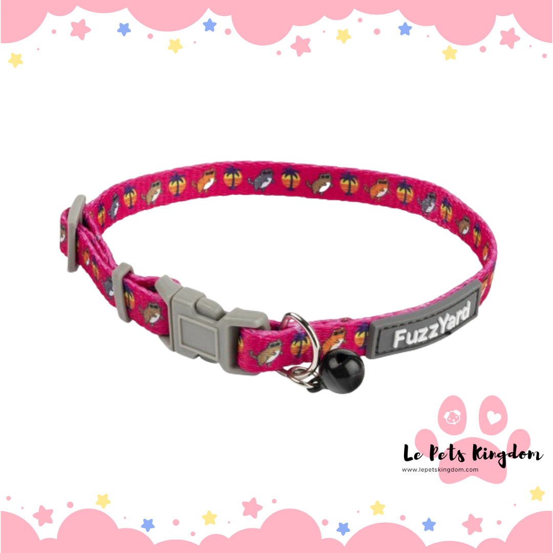 FuzzYard Cat Collar (Miami Vice Cats)